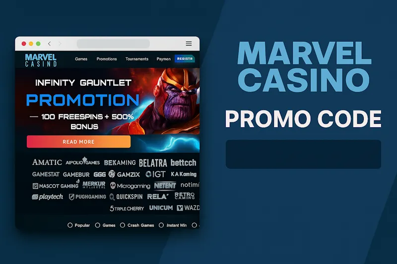 Marvel casino promo code — działające kody i warunki