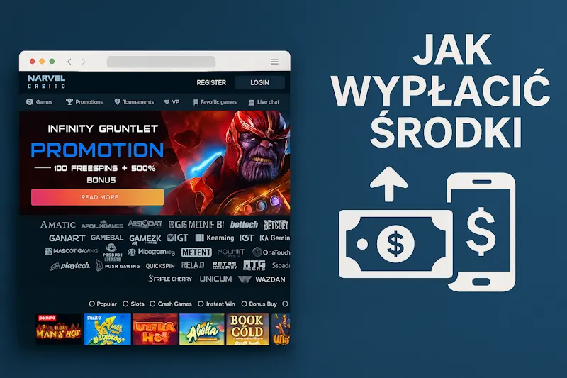 Marvel casino — jak wpłacić depozyt