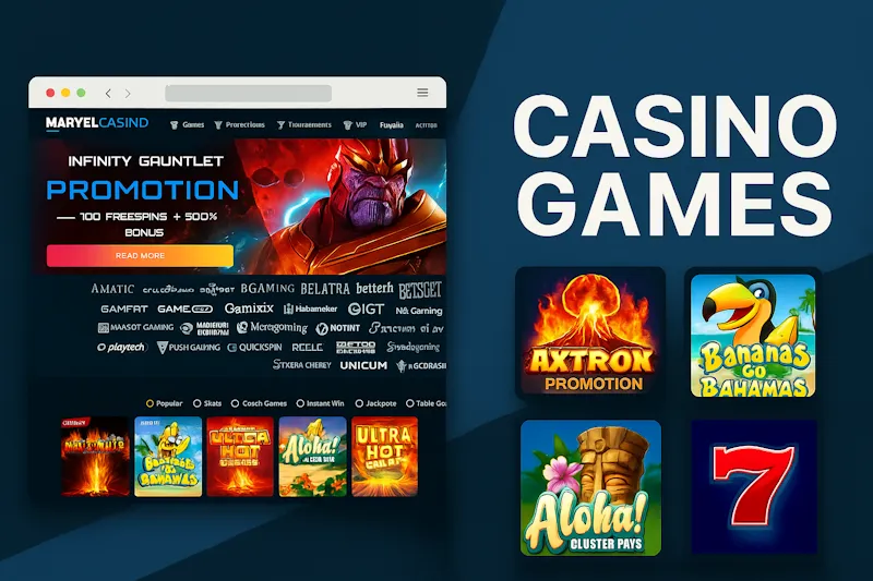 Marvel casino games — popularne gry na platformie
